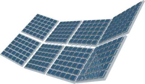 photovoltaic panels illustration on transparent background - Download Free Stock Videos Pikwizard.com