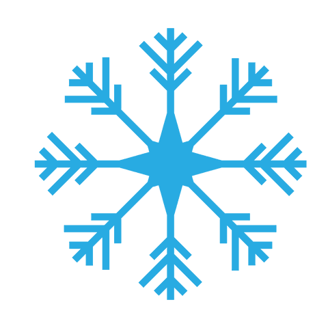 detailed transparent blue snowflake design winter symbol - Download Free Stock Videos Pikwizard.com