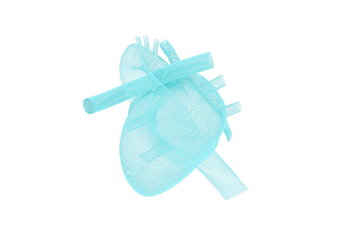 Transparent Blue Heart Illustration on Transparent Background - Download Free Stock Videos Pikwizard.com