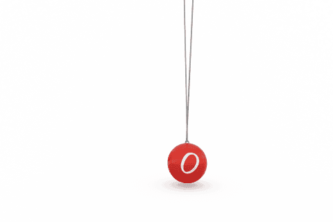 Red Bauble with Letter O on Transparent Background - Download Free Stock Videos Pikwizard.com