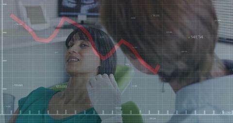 Healthcare and Financial Trends: Medical Professional Assisting Patient