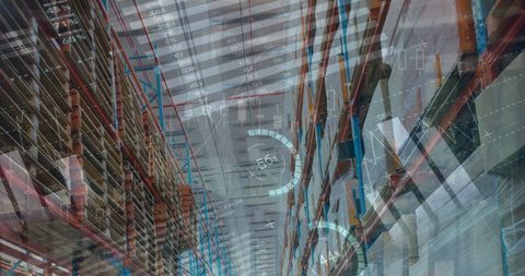Integrated Logistics Technology and Financial Data Analytics - Download Free Stock Images Pikwizard.com