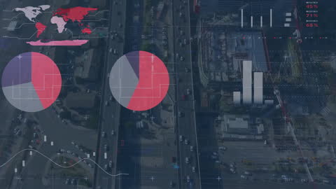 Digital Finance Analytics Over Urban Landscape