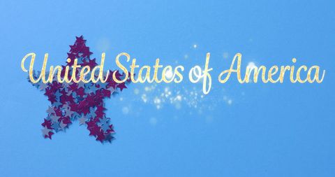 United States of America Patriotic Celebration Background
