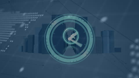 Digital System Interface Depicting Global Timeline