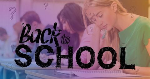 Back to School Concept with Diverse Students Learning in Classroom - Download Free Stock Images Pikwizard.com