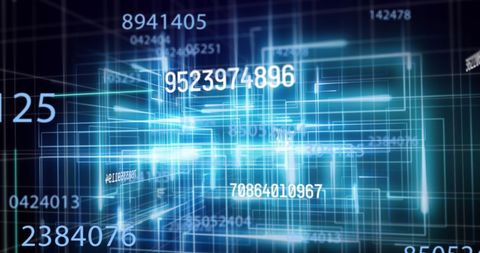 Futuristic Digital Data Flow with Glowing Data Streams - Download Free Stock Images Pikwizard.com