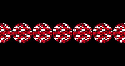 Vivid Abstract Circles on a Black Background - Download Free Stock Images Pikwizard.com