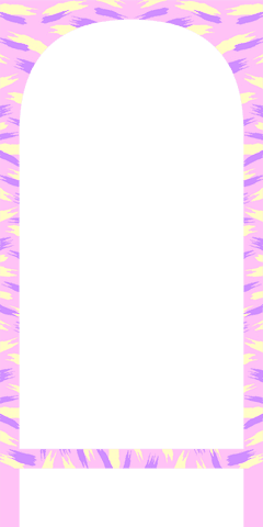 arched zebra-stripe frames with pastel borders on transparent background - Download Free Stock Videos Pikwizard.com