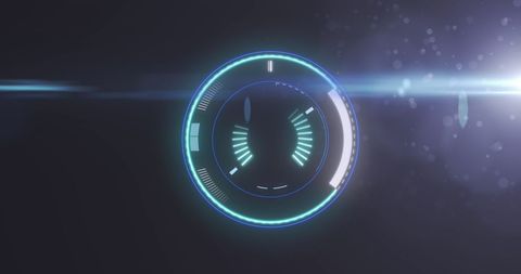 Futuristic HUD Interface with Scope Scanning - Download Free Stock Images Pikwizard.com
