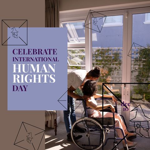 celebrating international human rights day diverse people - Download Free Stock Templates Pikwizard.com