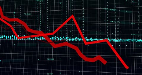 downward trend indicative of economic downturn concepts - Download Free Stock Images Pikwizard.com