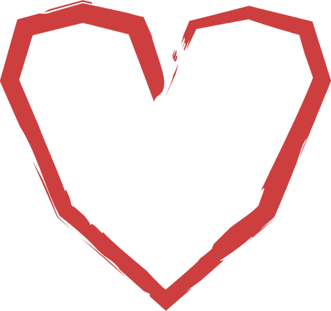 Red Geometric Heart Shape on Transparent Background - Download Free Stock Videos Pikwizard.com