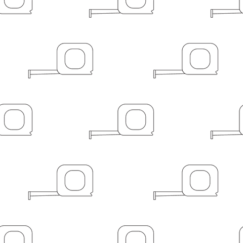 seamless transparent pattern of black tape measure icons - Download Free Stock Videos Pikwizard.com