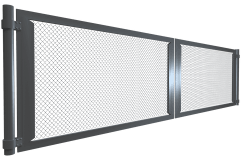 transparent metal chain-link security gate illustration - Download Free Stock Videos Pikwizard.com