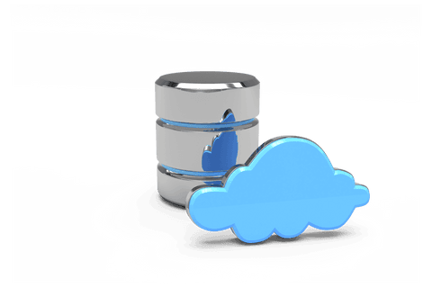 transparent database and cloud storage icon on white background - Download Free Stock Videos Pikwizard.com