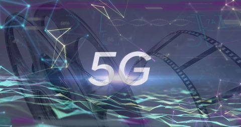 5G Technology Representing High-Speed Data Processing - Download Free Stock Images Pikwizard.com