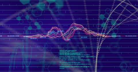 Data Processing with Virtual Grid and Cloud Imagery - Download Free Stock Images Pikwizard.com