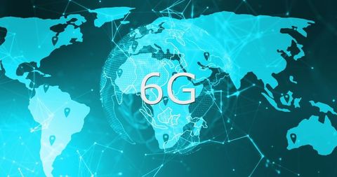 6G Technology Integration on Global Network Visualization - Download Free Stock Images Pikwizard.com