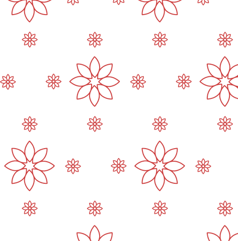 Red Blossoms Pattern on Transparent Background for Creative Designs - Download Free Stock Videos Pikwizard.com