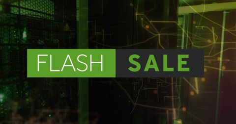 Flash Sale Over Data Server in Modern Networking Environment - Download Free Stock Images Pikwizard.com