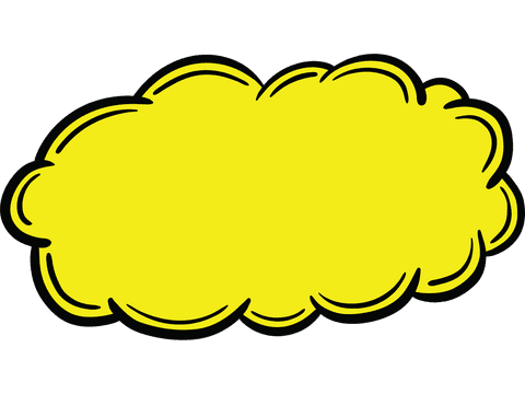 Yellow Speech Bubble Illustration with Transparent Background - Download Free Stock Videos Pikwizard.com
