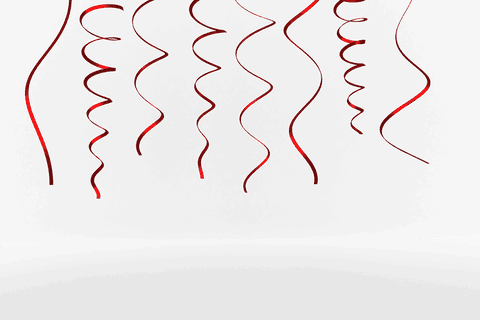 floating transparent red partystreamers adding festive energy - Download Free Stock Videos Pikwizard.com