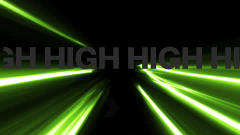 Dynamic High Scores Animation with Neon Light Effects