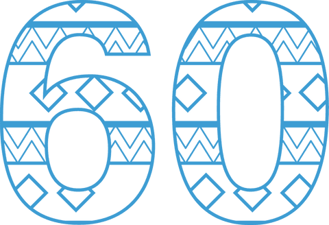 Digital 60 Number Design on Transparent Background - Download Free Stock Videos Pikwizard.com