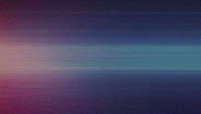 Vibrant abstract gradient with magenta to cyan scanlines