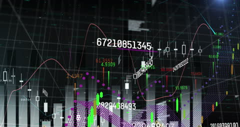 Dynamic Stock Market Chart with Data Overlay