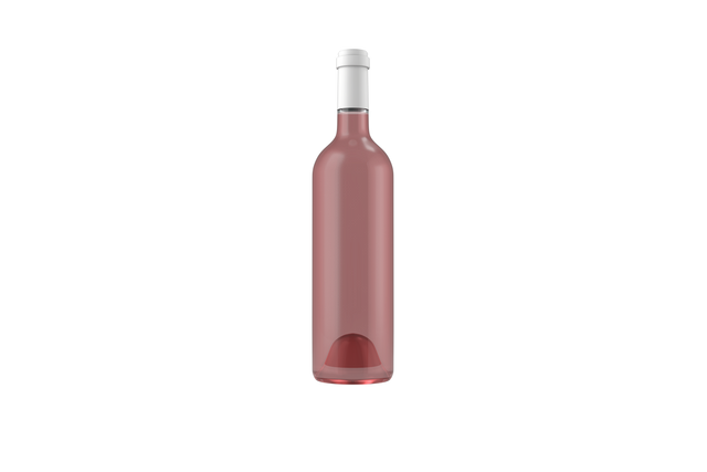 Transparent Background Red Wine Bottle Isolated Illustration - Download Free Stock Videos Pikwizard.com