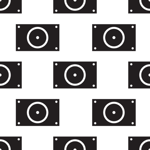 Vector Black Cameras Pattern on Transparent Background - Download Free Stock Videos Pikwizard.com