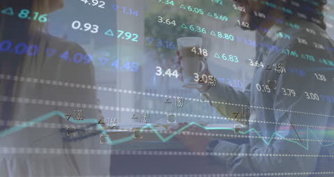 Business Interactions with Transparent Financial Data Overlay