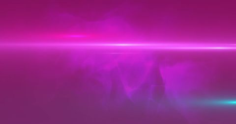 Vibrant purple lens flare and mist vivid abstract background