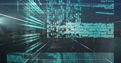 Futuristic Global Data Processing with Digital Connections - Download Free Stock Images Pikwizard.com