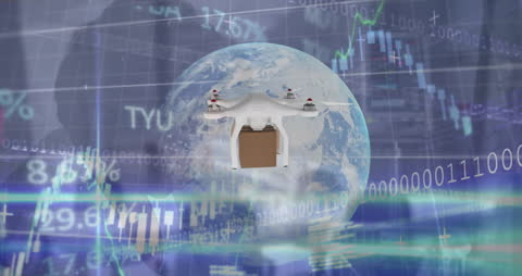 Innovative Drone Delivery with Global Data Interface Overlay