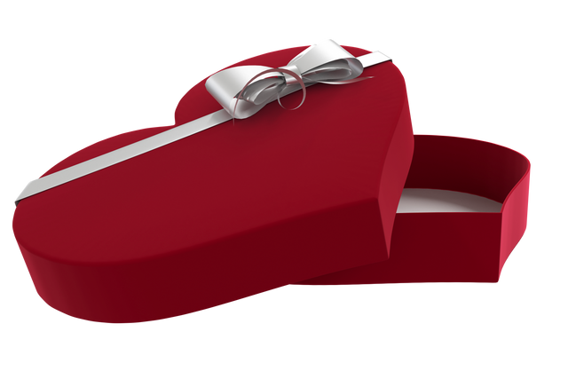 Transparent Heart Shaped Gift Box with Ribbon for Occasions - Download Free Stock Videos Pikwizard.com