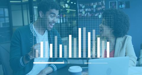 Digital Financial Data Innovation with Diverse Business Team - Download Free Stock Images Pikwizard.com