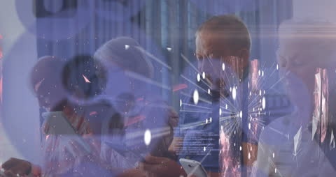 Seniors Embracing Technology with Digital Overlays