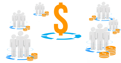 transparent dollar sign and people with coins vector illustration - Download Free Stock Videos Pikwizard.com