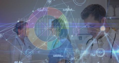 Digital Interface in Healthcare with Medical Professionals - Download Free Stock Images Pikwizard.com