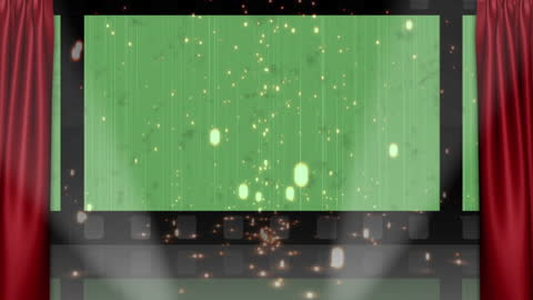 Sparkling Event Scene with Digital Projection Elements