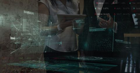 Business Professionals Engaged in Data Analysis - Download Free Stock Images Pikwizard.com