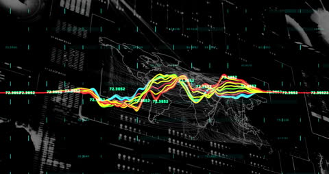 Global Financial Data Trends with Digital Interface