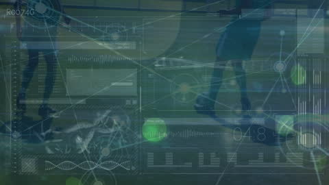 Futuristic Technology in Soccer Training Animation