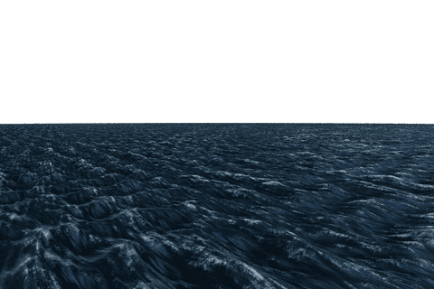 transparent background ocean waves with deep blue hues - Download Free Stock Videos Pikwizard.com