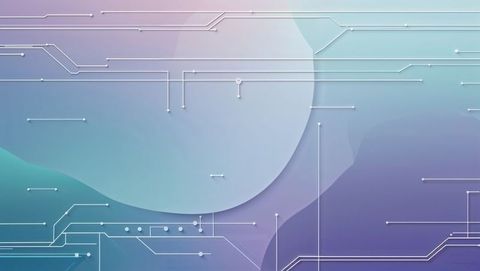 Futuristic Circuit Lines and Gradient Background Design - Download Free Stock Images Pikwizard.com