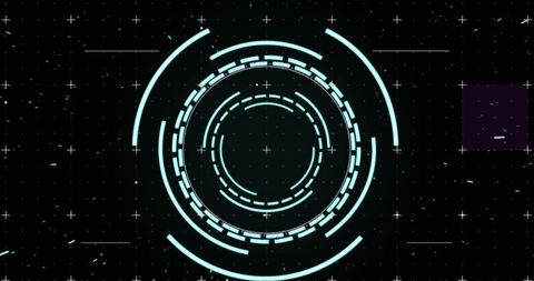 Futuristic Scope with Digital Interface Graphics - Download Free Stock Images Pikwizard.com