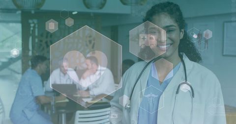 Diverse Medical Professionals Embracing Healthcare Technology - Download Free Stock Images Pikwizard.com